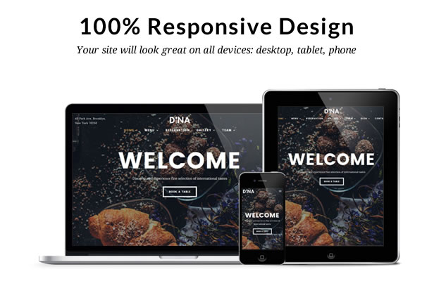 Dina - Restaurant, Bar, Cafe, Food HTML Template - 2